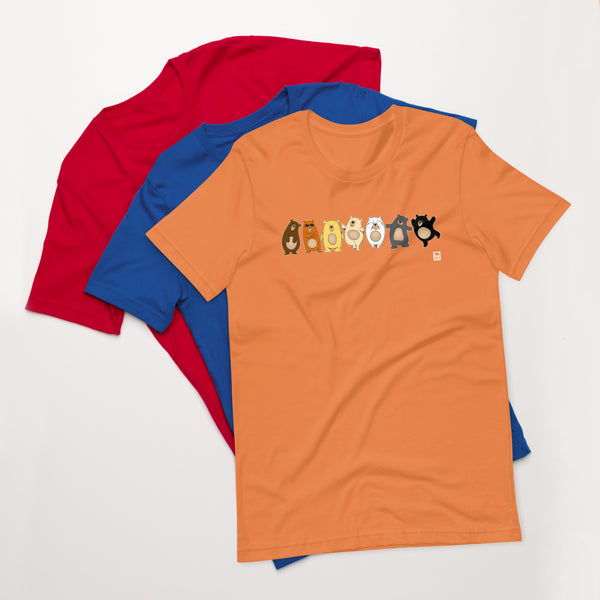 Gay Pride Teddy Bears II t-shirt