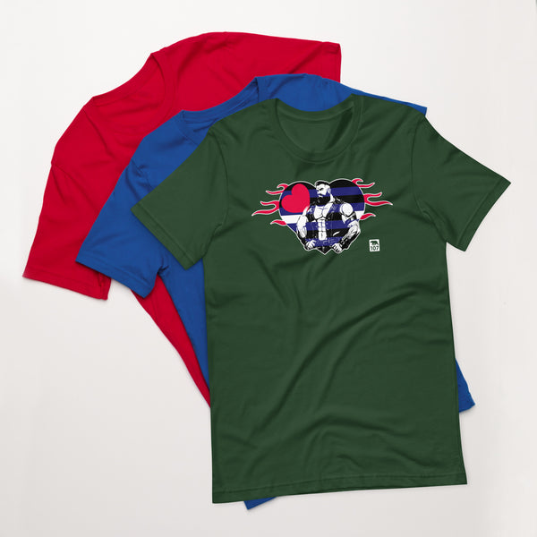 Leather Pride Heart t-shirt