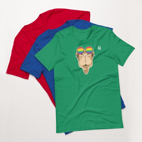 Gay Pride Rainbow Camel t-shirt