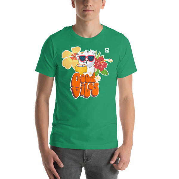 Gay Pride Good Vibes Bear t-shirt