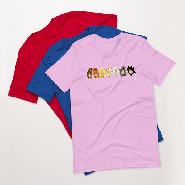 Gay Pride Teddy Bears II t-shirt