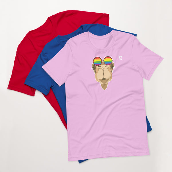 Gay Pride Rainbow Camel t-shirt