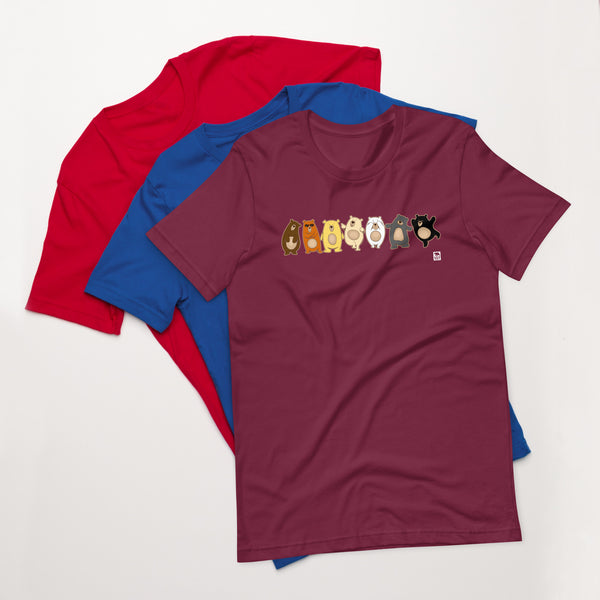 Gay Pride Teddy Bears II t-shirt