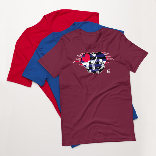 Leather Pride Heart t-shirt
