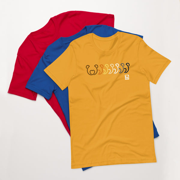 Gay Pride Bearheart t-shirt