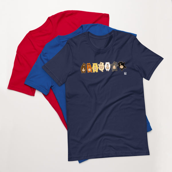 Gay Pride Teddy Bears II t-shirt