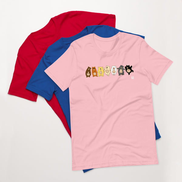 Gay Pride Teddy Bears II t-shirt