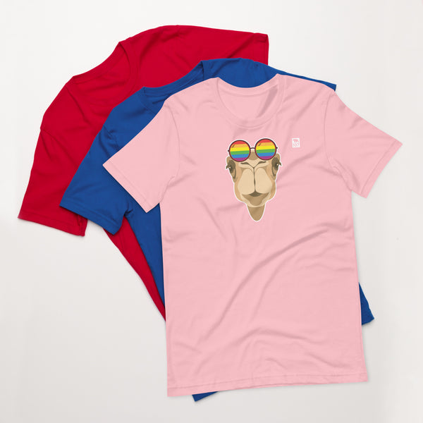 Gay Pride Rainbow Camel t-shirt