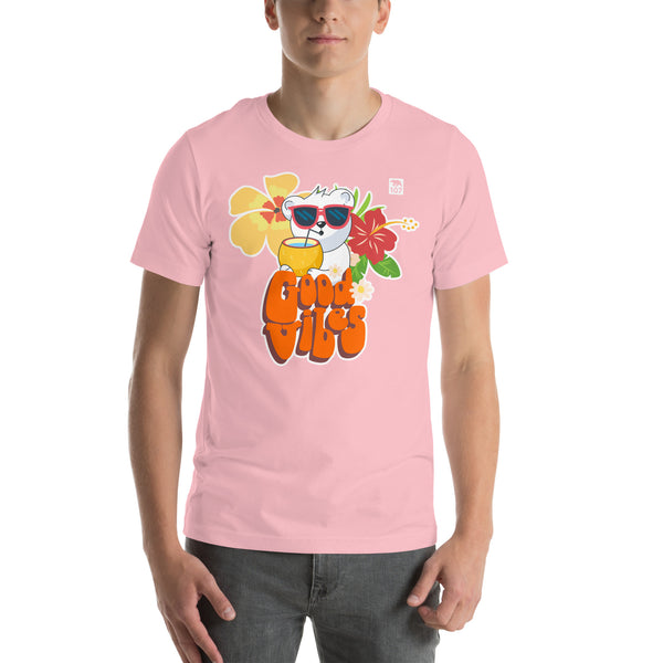 Gay Pride Good Vibes Bear t-shirt