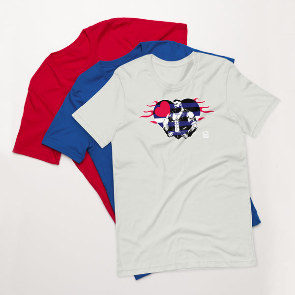 Leather Pride Heart t-shirt