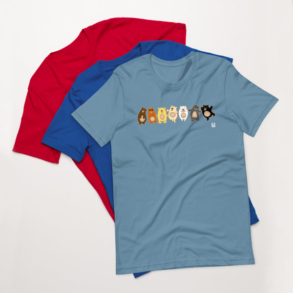 Gay Pride Teddy Bears II t-shirt