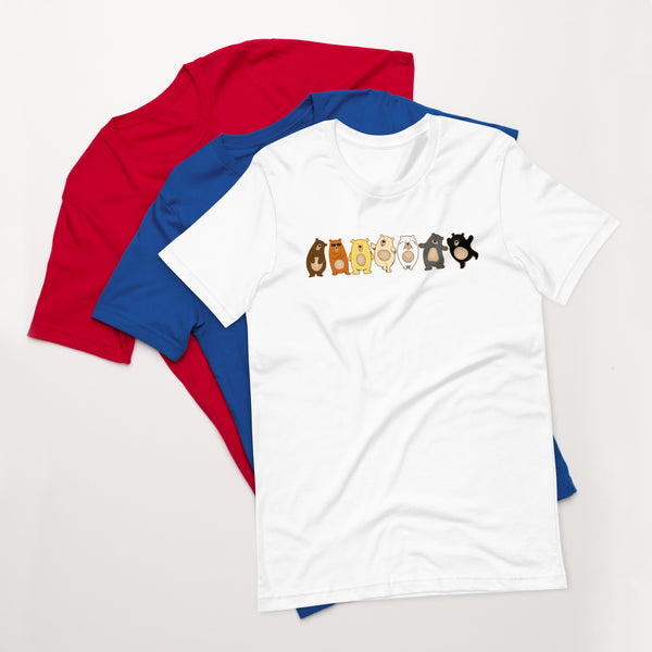 Gay Pride Teddy Bears II t-shirt