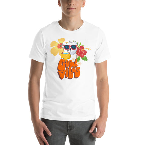 Gay Pride Good Vibes Bear t-shirt