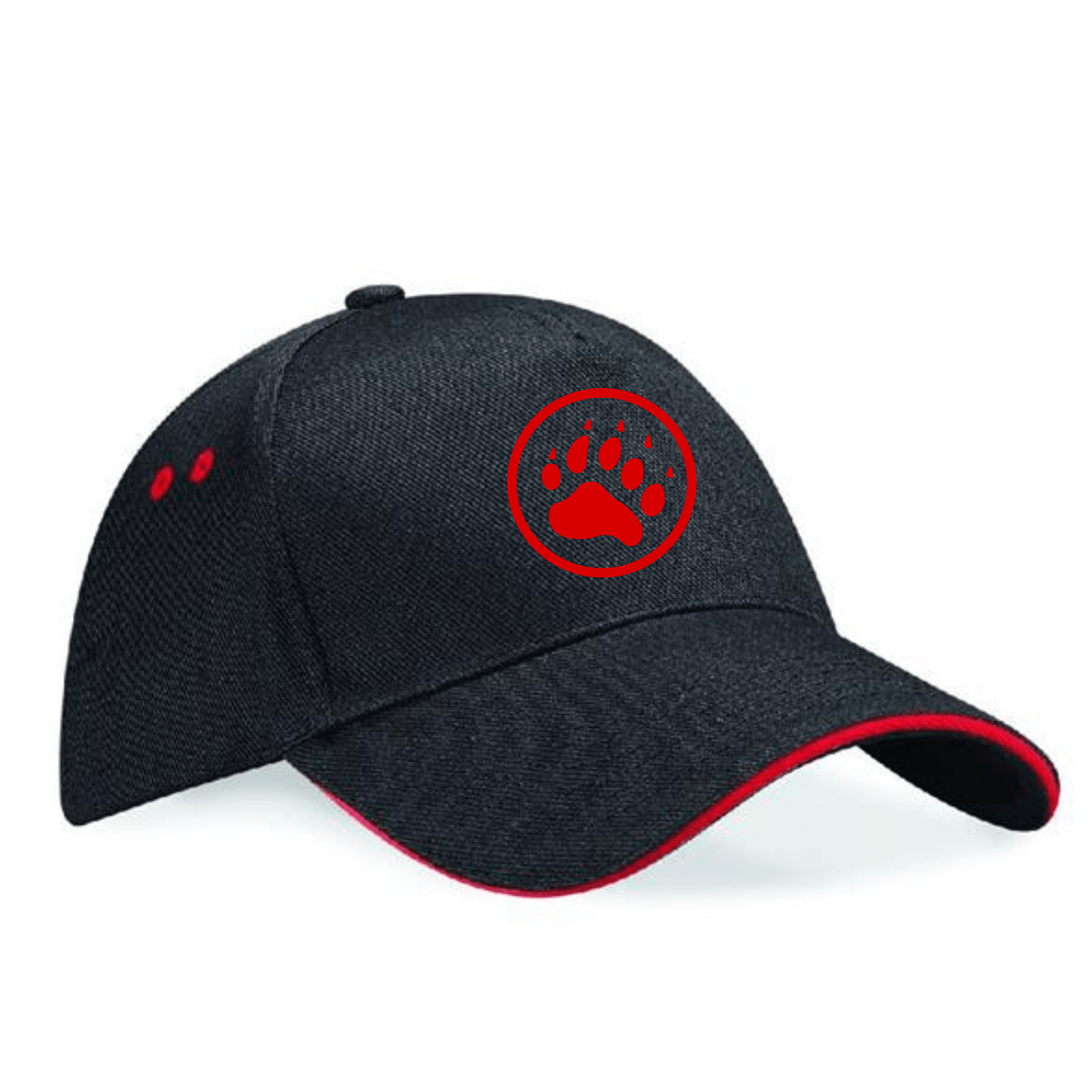 Bear Pride Cap, Bear Paw Circle - Bear107