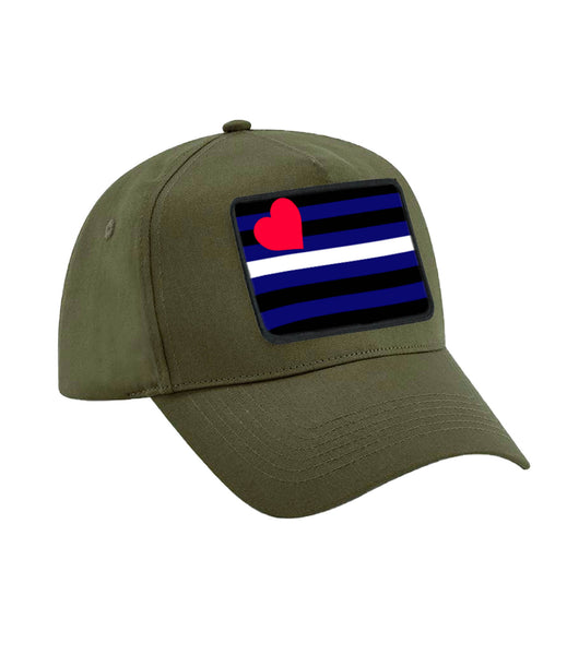 Gay Leather Pride Patch Cap