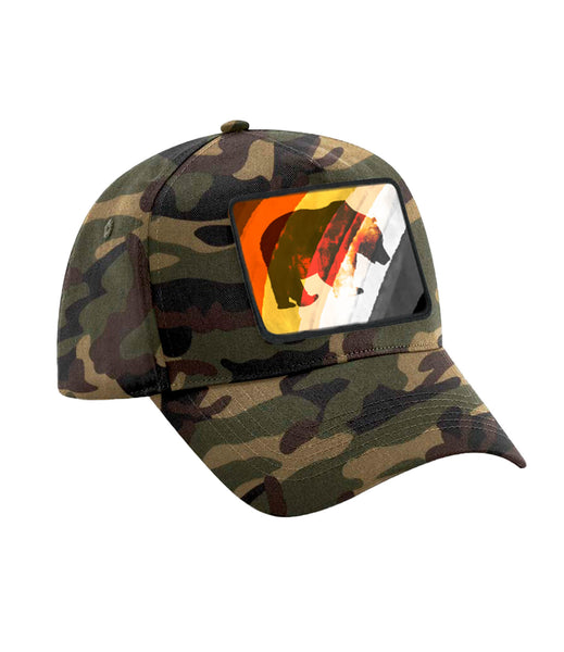 Bear Pride Patch Cap Walking Bear