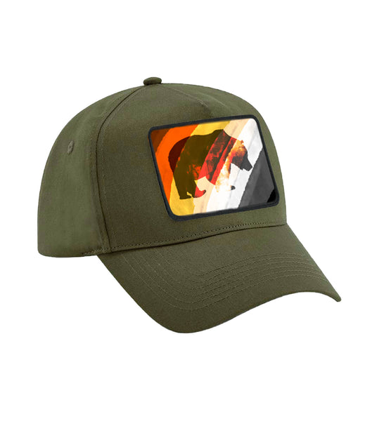 Bear Pride Patch Cap Walking Bear