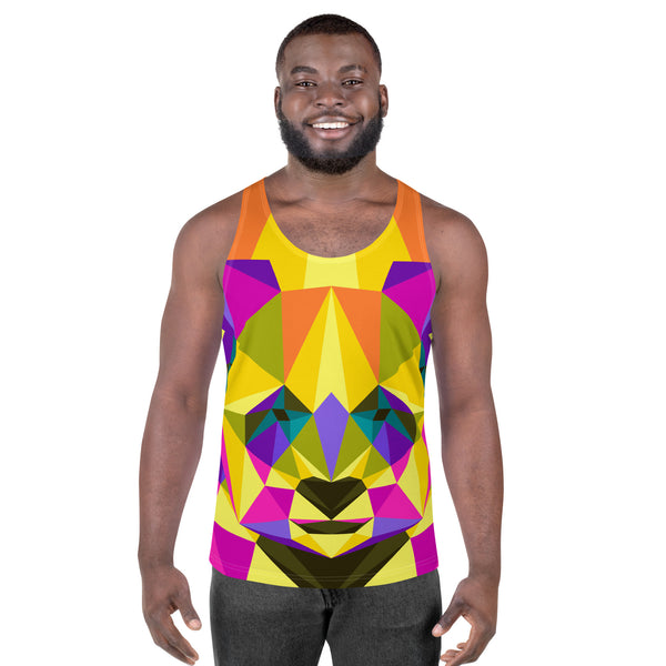 Gay Pride Panda Tank Top