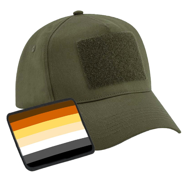 Bear Pride Patch Cap Bear Pride Flag