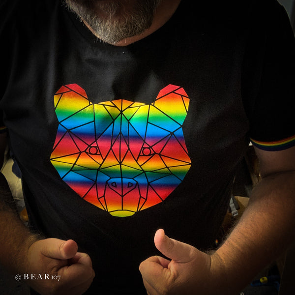 Bear Pride T-Shirt Rainbow Bear