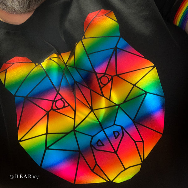 Bear Pride T-Shirt Rainbow Bear