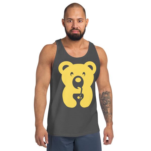 Gay Bear Pride Drinking Bear Tank Top