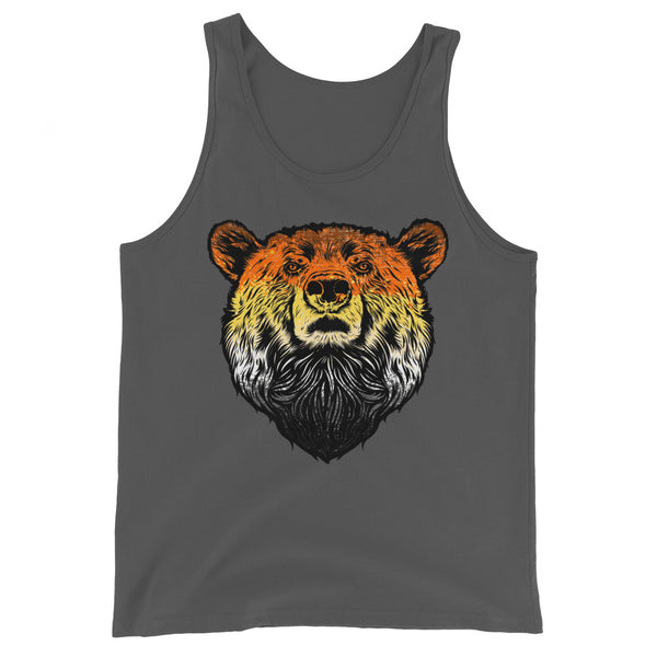 Bear Pride Flag Colour Bear Tank Top