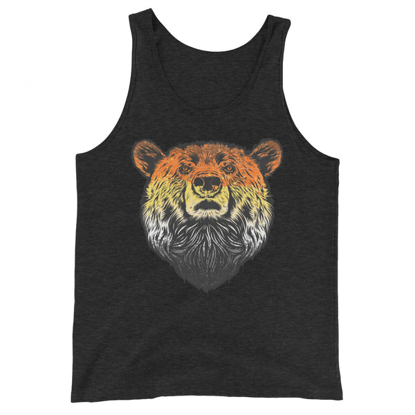 Bear Pride Flag Colour Bear Tank Top