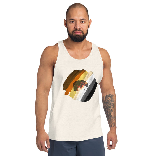 Bear Pride Tank Top Painted