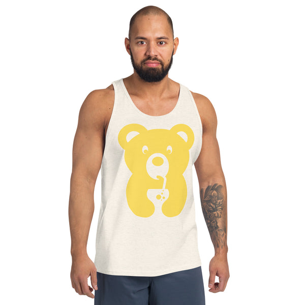 Gay Bear Pride Drinking Bear Tank Top