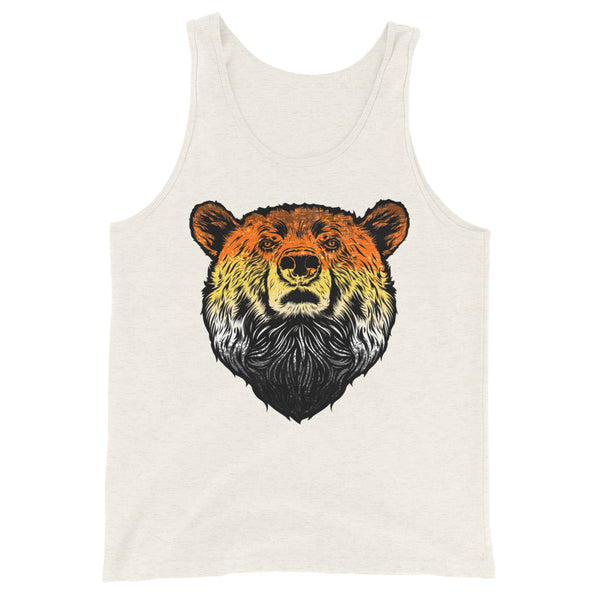 Bear Pride Flag Colour Bear Tank Top