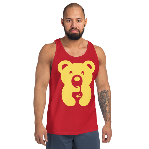 Gay Bear Pride Drinking Bear Tank Top