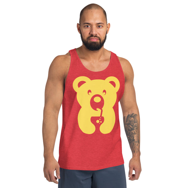 Gay Bear Pride Drinking Bear Tank Top