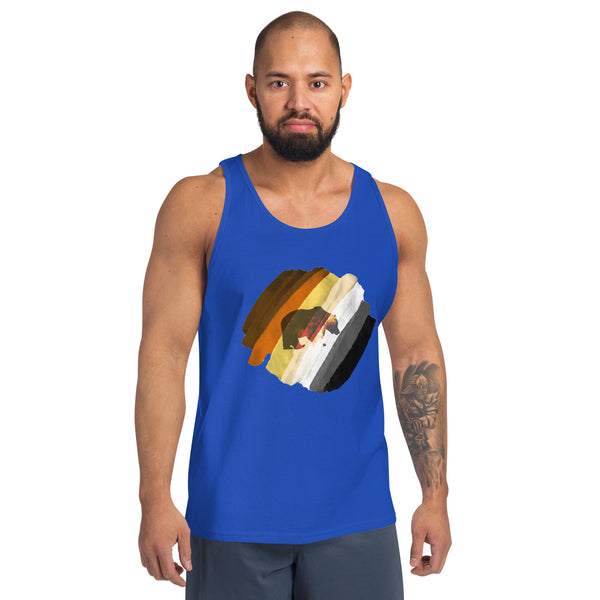 Bear Pride Tank Top Painted