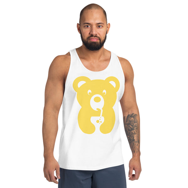 Gay Bear Pride Drinking Bear Tank Top