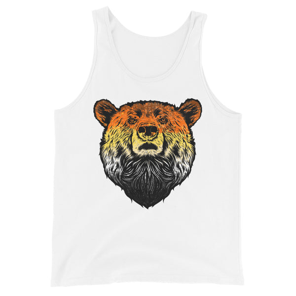 Bear Pride Flag Colour Bear Tank Top