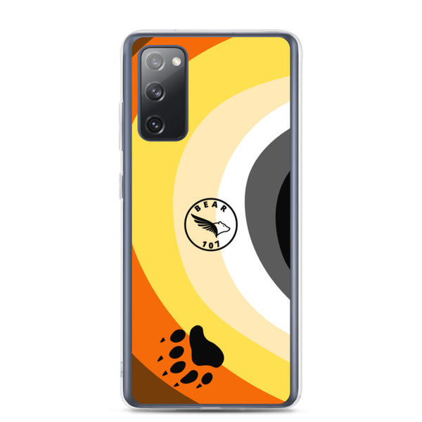 Bear Pride Samsung Case Rainbow