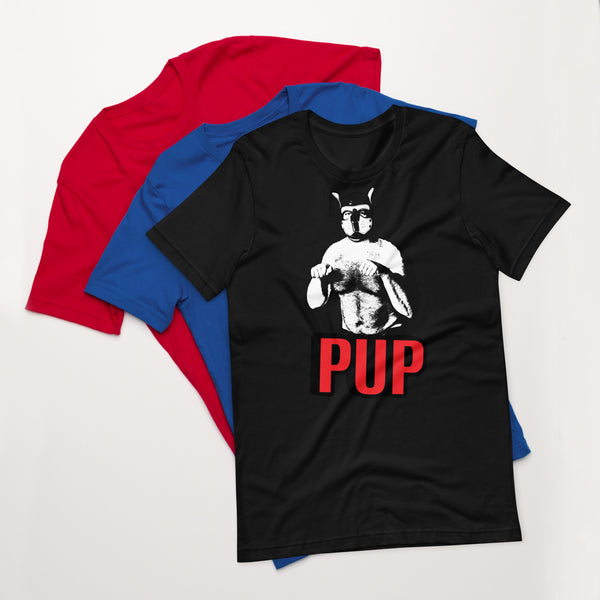 Gay Bear Leather Pride Pup t-shirt