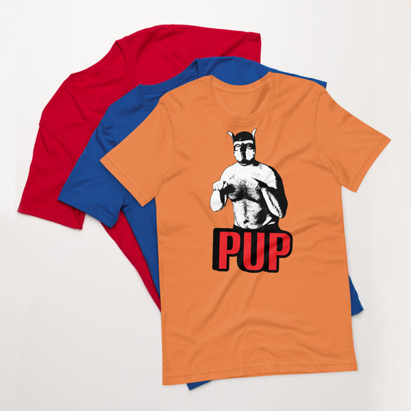 Gay Bear Leather Pride Pup t-shirt