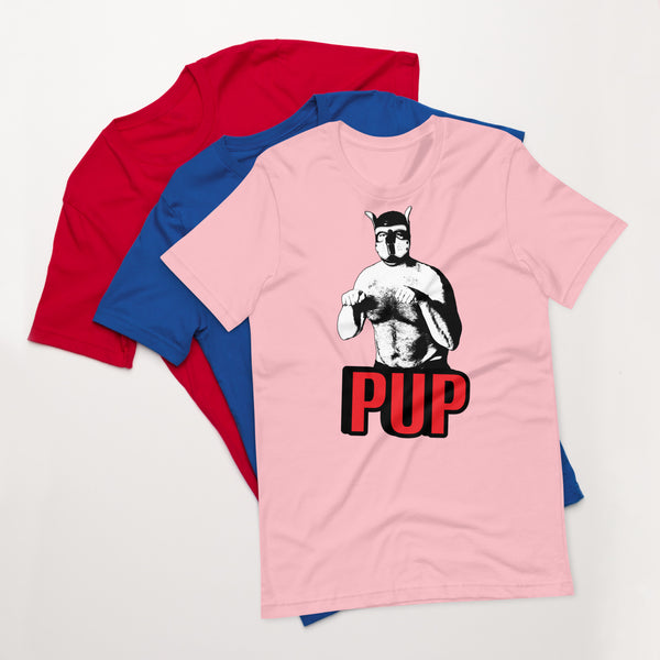 Gay Bear Leather Pride Pup t-shirt