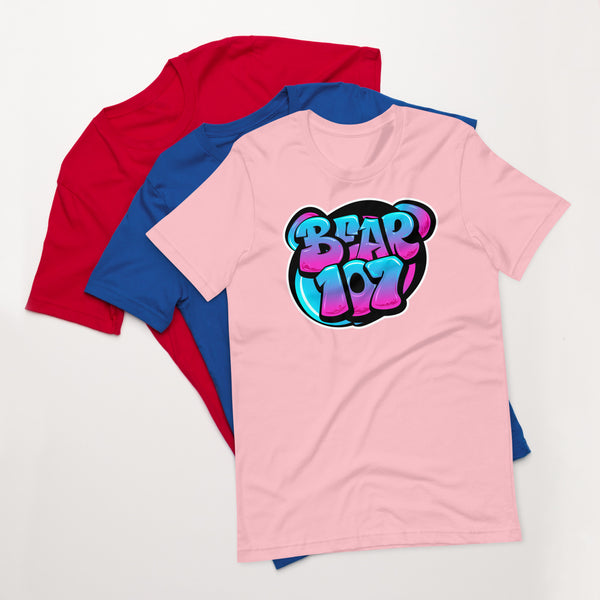 Gay Bear Pride Graffiti Style Bear T-shirt