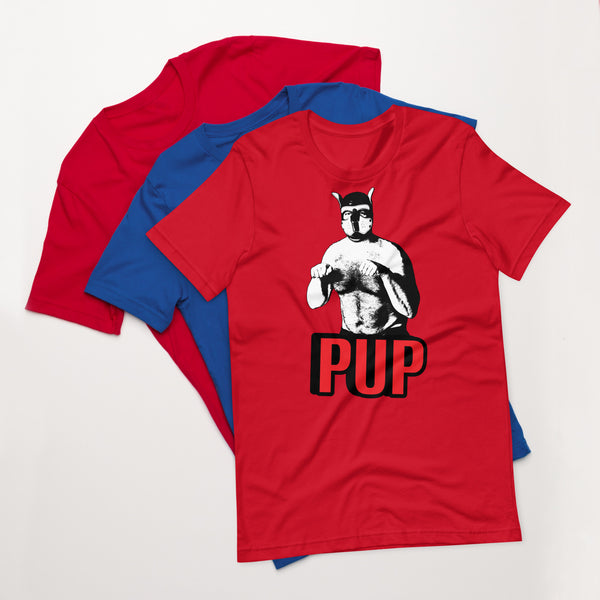 Gay Bear Leather Pride Pup t-shirt