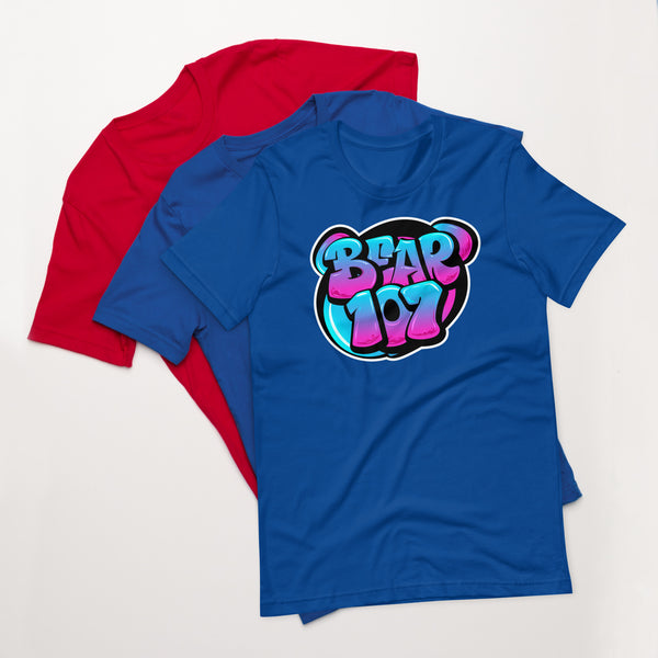 Gay Bear Pride Graffiti Style Bear T-shirt